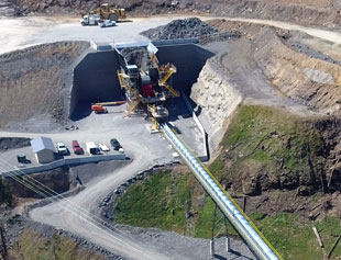 Allegheny Mineral Mine 24 Crushing Station