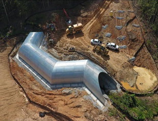 Richland Creek Reservoir and Dam