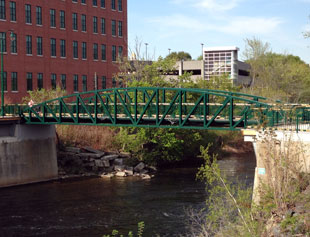 Bridge Street over Presumpscot River