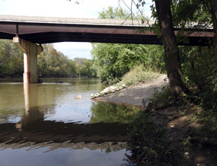 Mackey Ford on the Scioto River