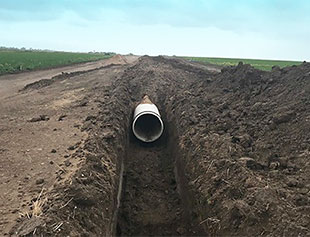 Delta Lake Irrigation District Canal A