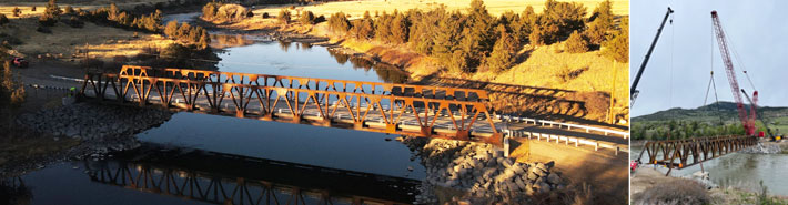 Carbella Bridge Over Yellowstone River