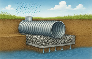 CMP-Based Stormwater Recharge