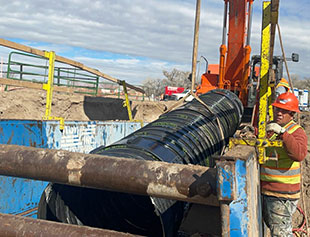 Isleta Pueblo Emergency Irrigation Line Repair