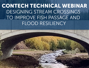 Designing Stream Crossings to Improve Fish Passage and Flood Resiliency Webinar