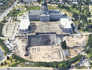 Aerial View of DuroMaxx at Utah State Capitol Redevelopment