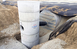 Pretreat Stormwater Infiltration System