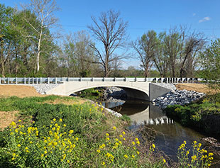 West Ridge Road over Conoy Creek